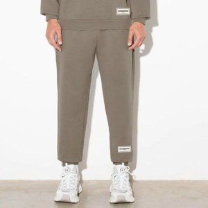 The Giving Movement Regular Fit Fleece Joggers Brown Size M/L